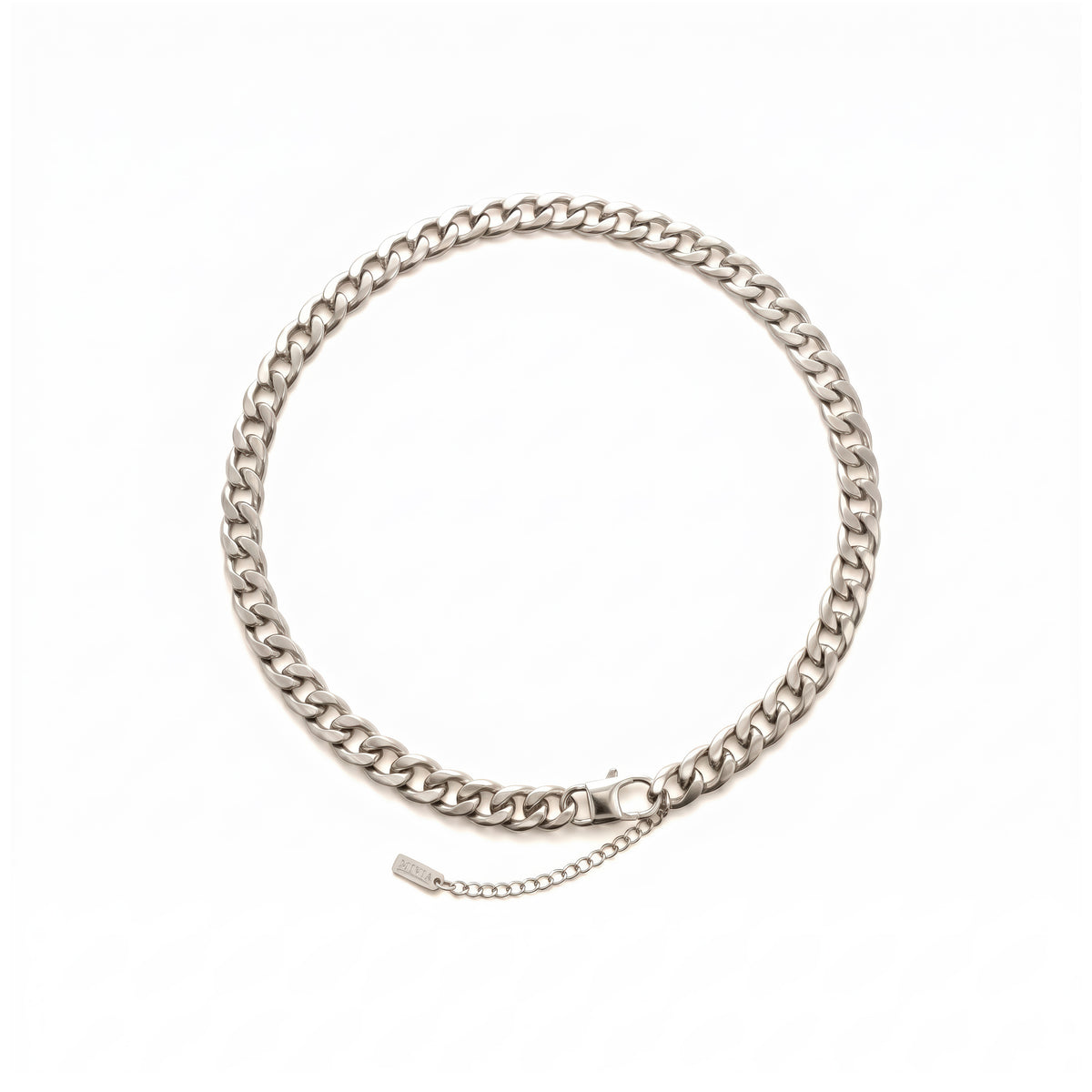 Classic Cuban Necklace - Steel